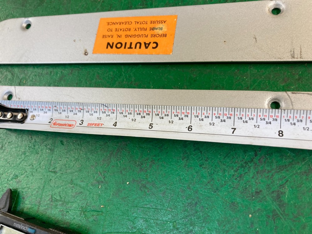 Black & Decker Model 1732 Table Saw Throat Plate Insert