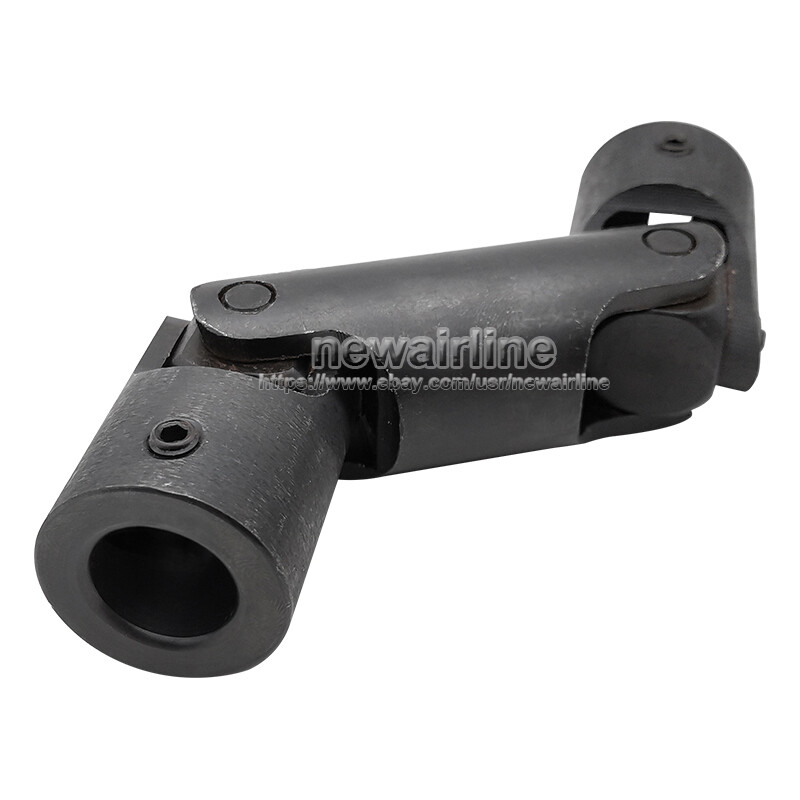 1x 6mm-25mm Three-section Universal Joint Coupling Shaft Motor Connector Bushing