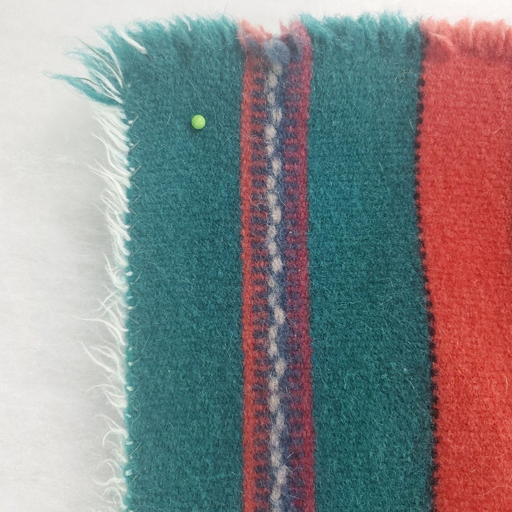 Miniature Saddle Blanket Small Narrow Llama Alpaca Wool Table Runner Equestrian