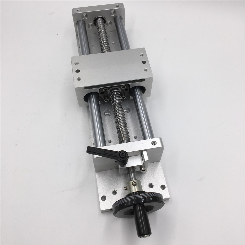 Manual Cross Sliding Table 600mm Linear Rail Module Slide Actuator & Handwheel