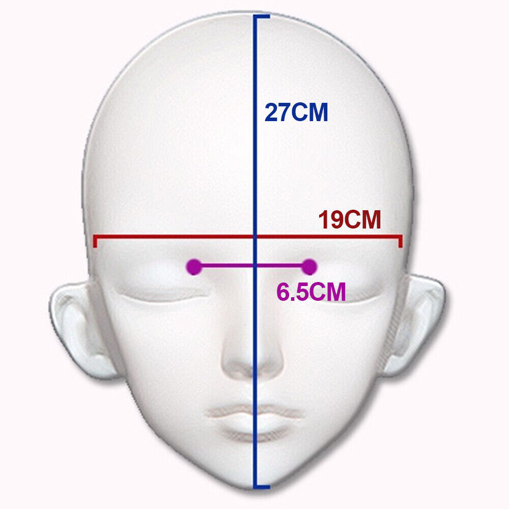 KnowU Half Head Shell Headgear BJD Anime Face For Cosplay Transgender