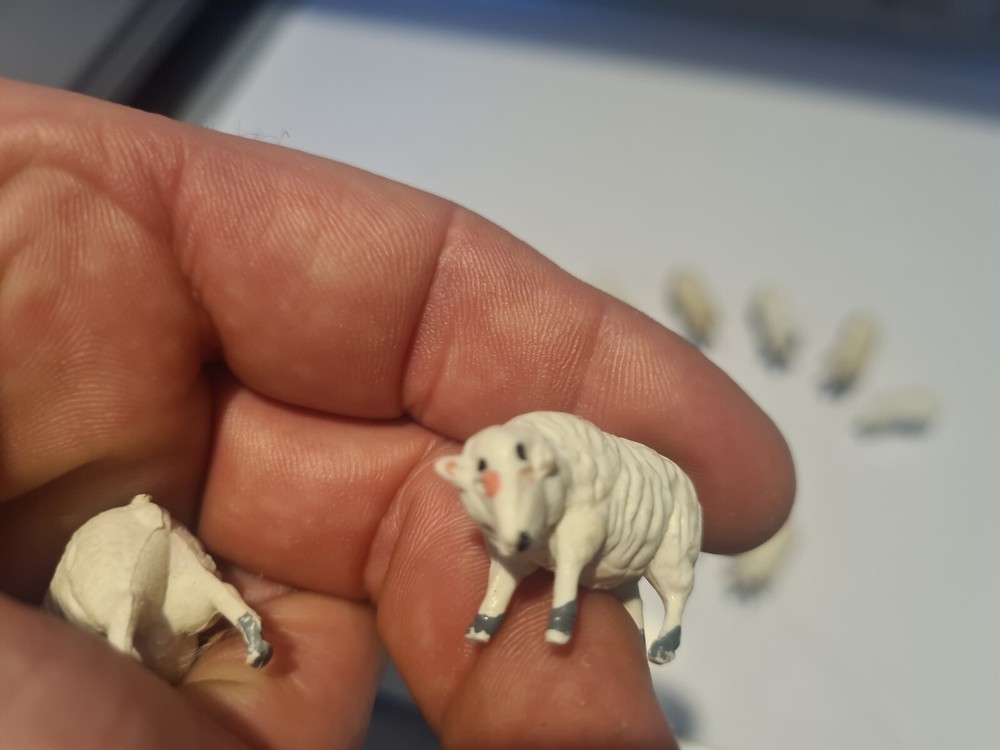 Vintage Plastic Sheep