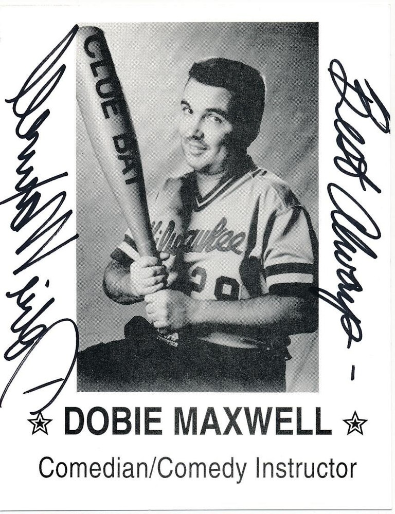 Dobie Maxwell- Signed B&W Photograph