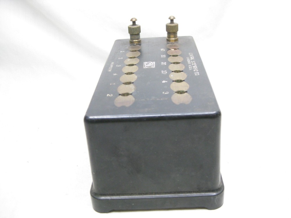 vintage CENCO Central Scientific Co resistor box electrical component
