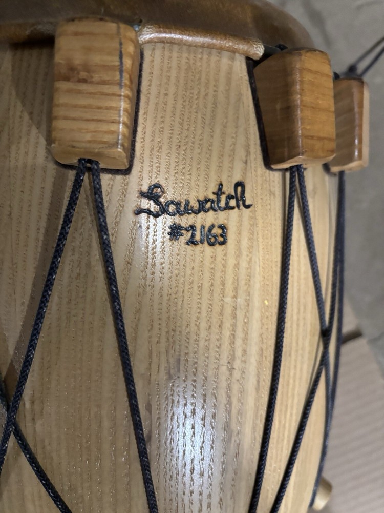 Sawatch  Certified Signed Tunable Drum  Handmade In USA
