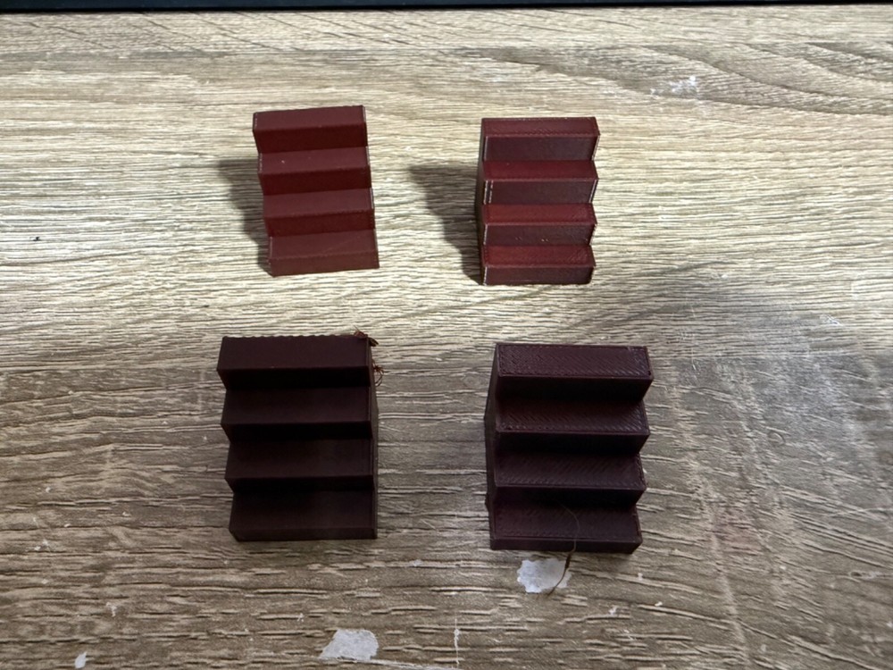 O Scale Steps for Use with Buildings Platforms and Structures -x4 1" Square