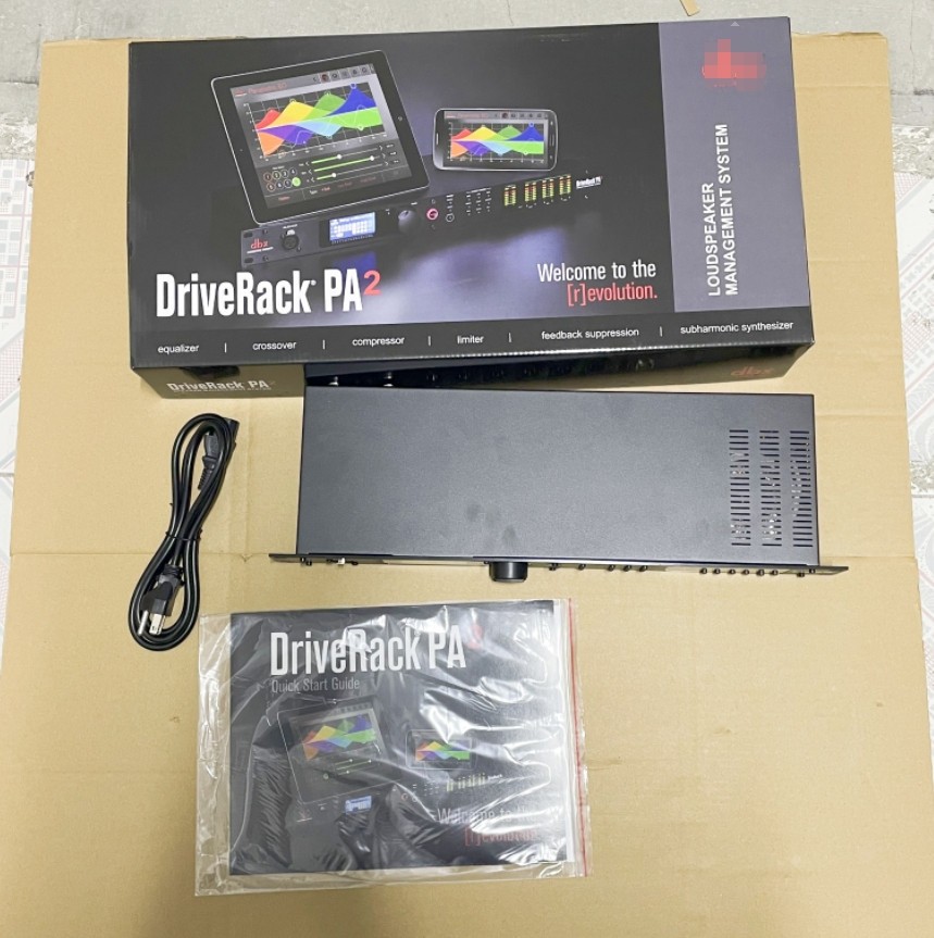 New PA2 DBX DriveRack Complete Loudspeaker Management System-PA2