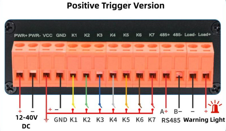 7 Key 10 Watts Triggerable MP3 Sound Player in Enclosure - Positive Trigger