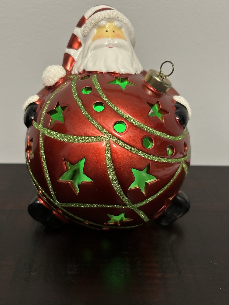 Home reflections Santa Flickers With timer Use As Multi Colors Or Flicking