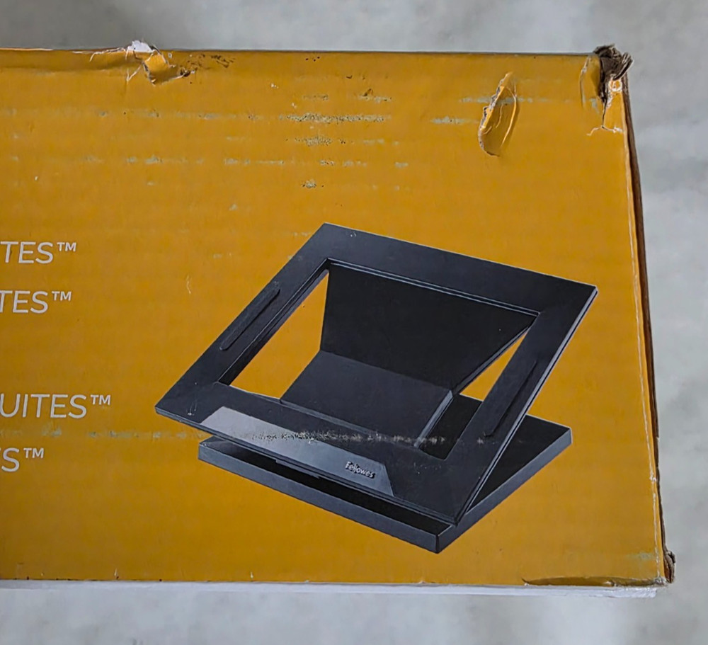 Fellowes Designer Suites Laptop Riser in Black