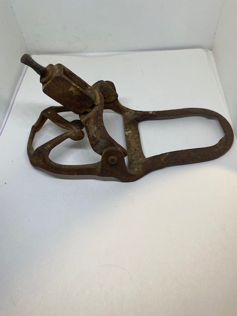 Antique Rusty Horse Bit Signed W.D.A. Co.