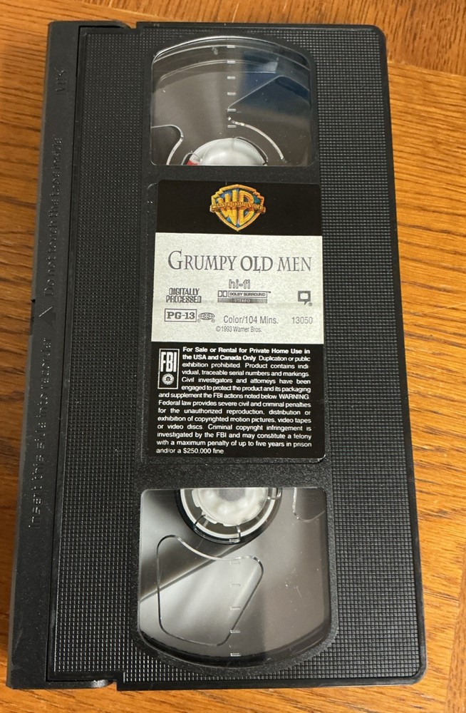 Grumpy Old Men VHS 1994 **Buy 2 Get 1 Free**