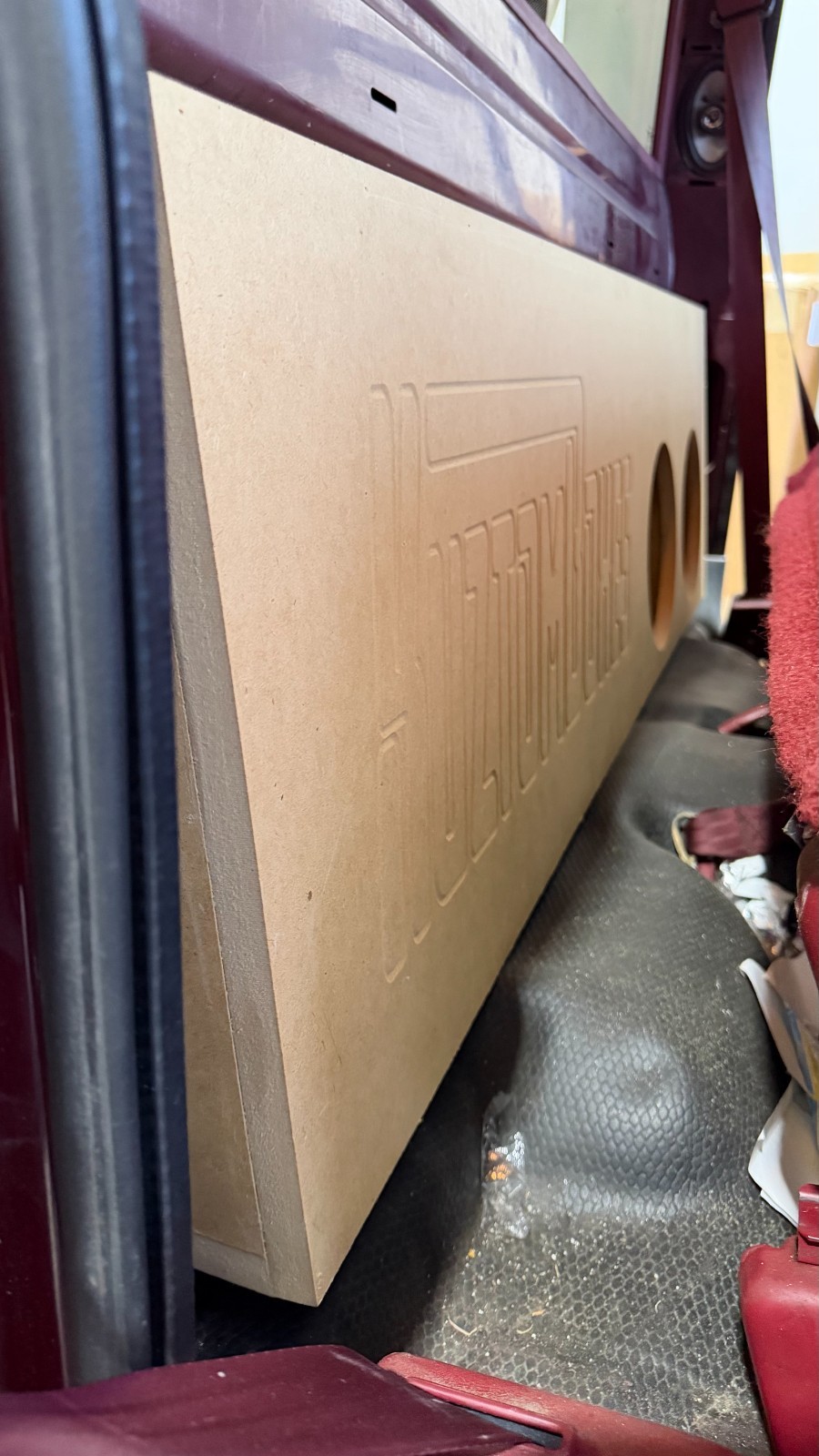 Single Cab Chevy Gmc Truck 88-98 Subwoofer Box 2X12" PORTED