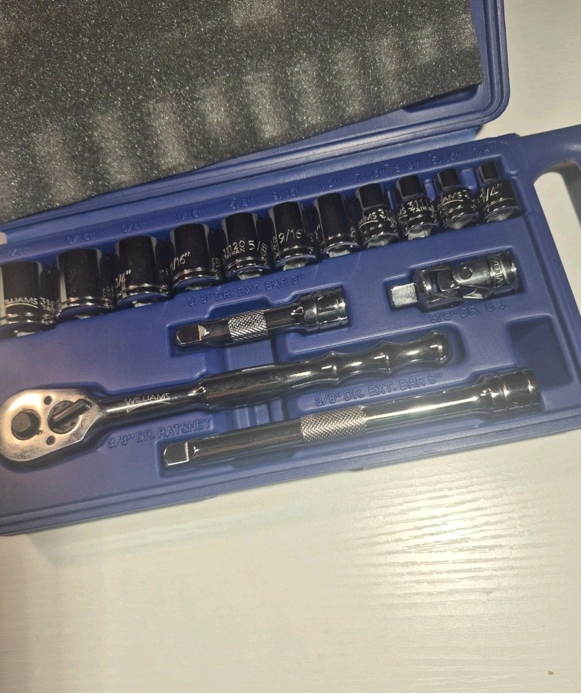 Williams Ratchet Set 3/8 inch drive