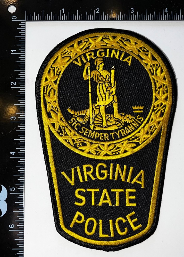 Virginia State Police Department Patch