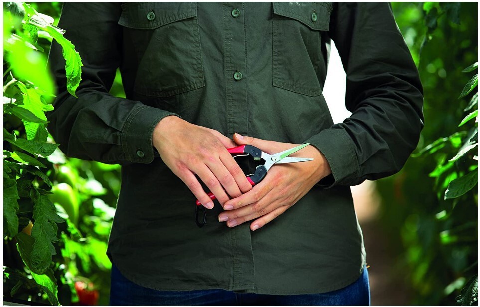 Felco 322 Picking & Trimming snips with steel handles,straight 190mm blade