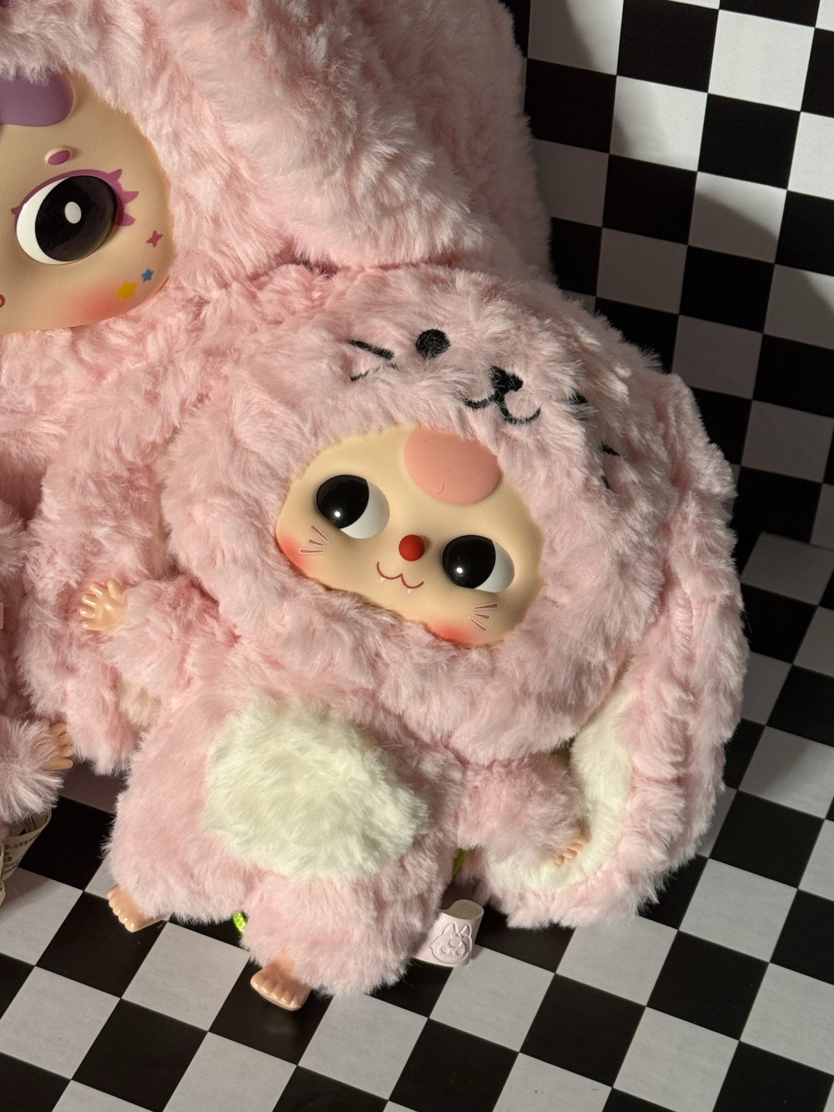 Pink Bunny Rabbit Lover Christmas Present Bundle Samuel 500% Baby Three San Xiao