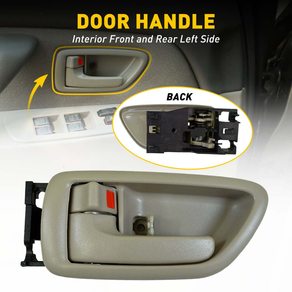 Inside Left Driver Door Handle for Sequoia 01-07 04-06 Tundra Crew Cab EOA