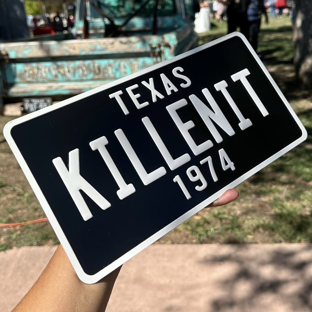 Personalized License Plates EMBOSSED