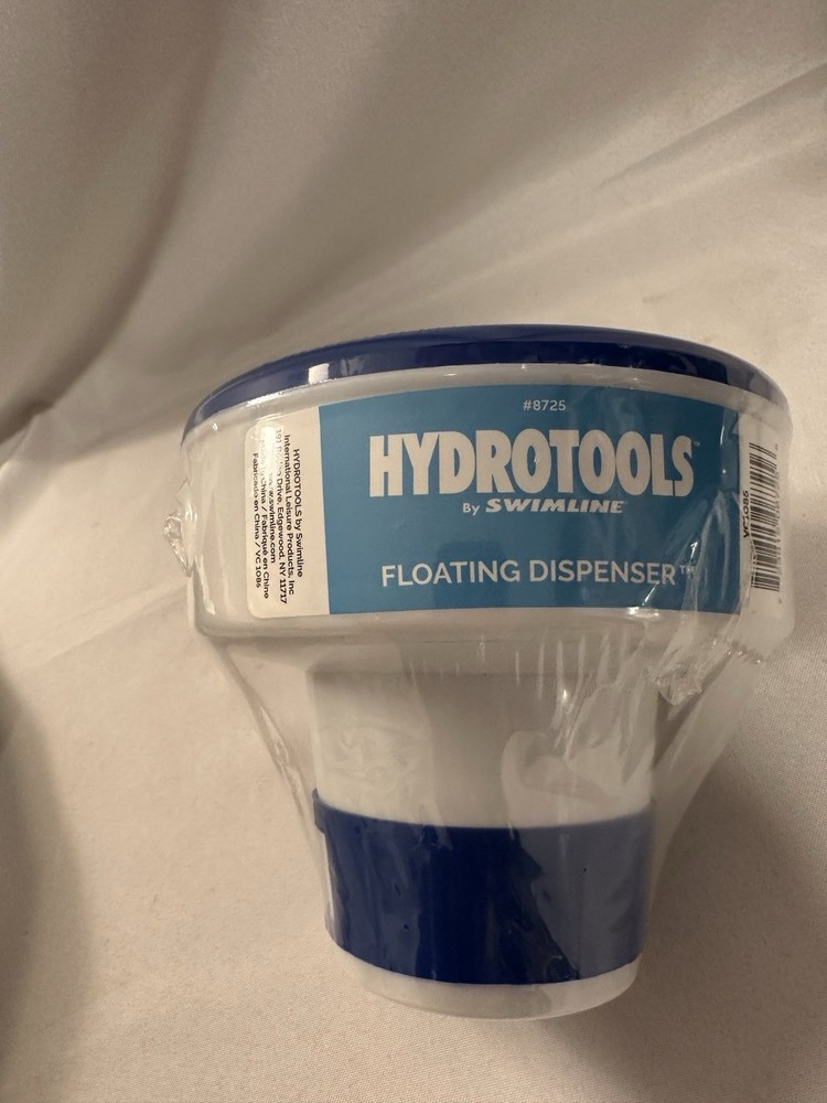 Hydrotools Model 8725 Large Capacity Floating Chlorine Dispenser New