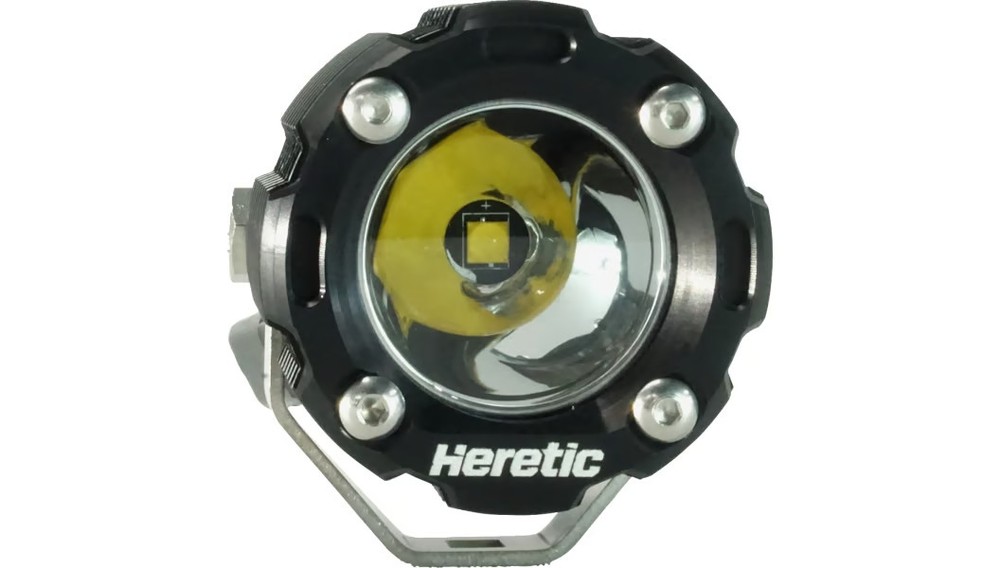 Heretic LED Pod Light - Spotlight - Clear ATV/UTV 52007 2001-2760