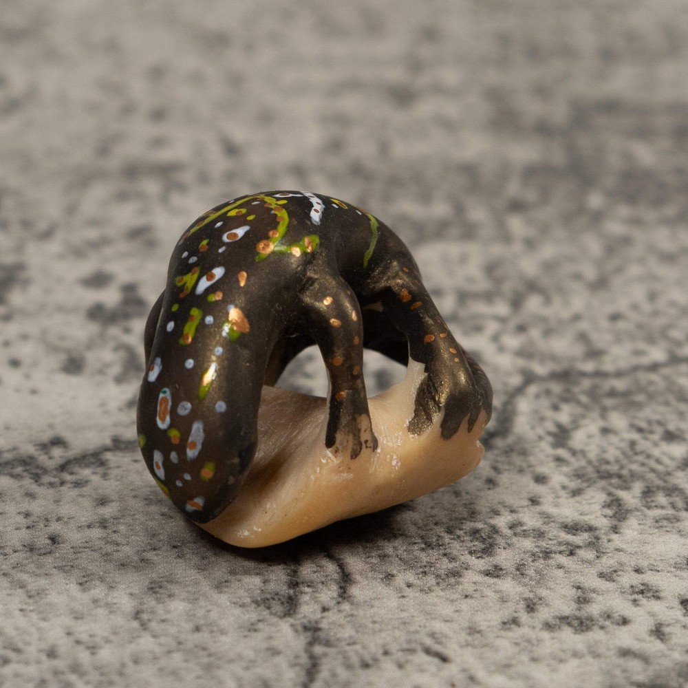 Gecko Lizard Reptile Tagua Carving