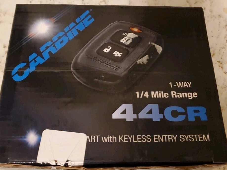 Carbine 44 CR Remote Start With Keyless Entry System