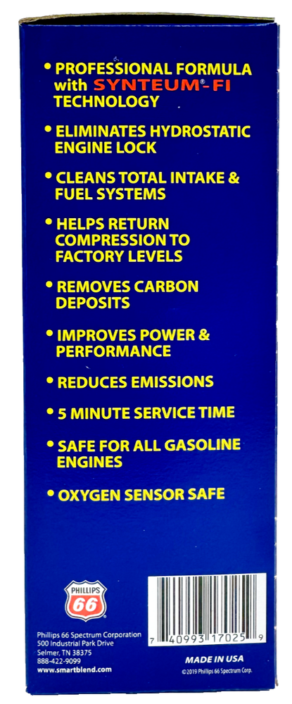 Smart Blend Synthetics 2-Step Total Fuel System Cleaning Kit 17025