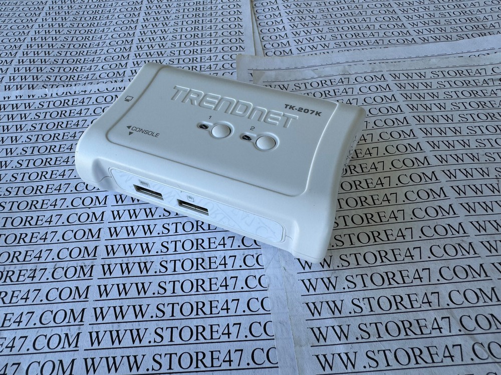 TK207K Trendnet TK-207K 2 PORT USB KVM SWITCH KIT WITH CABLES