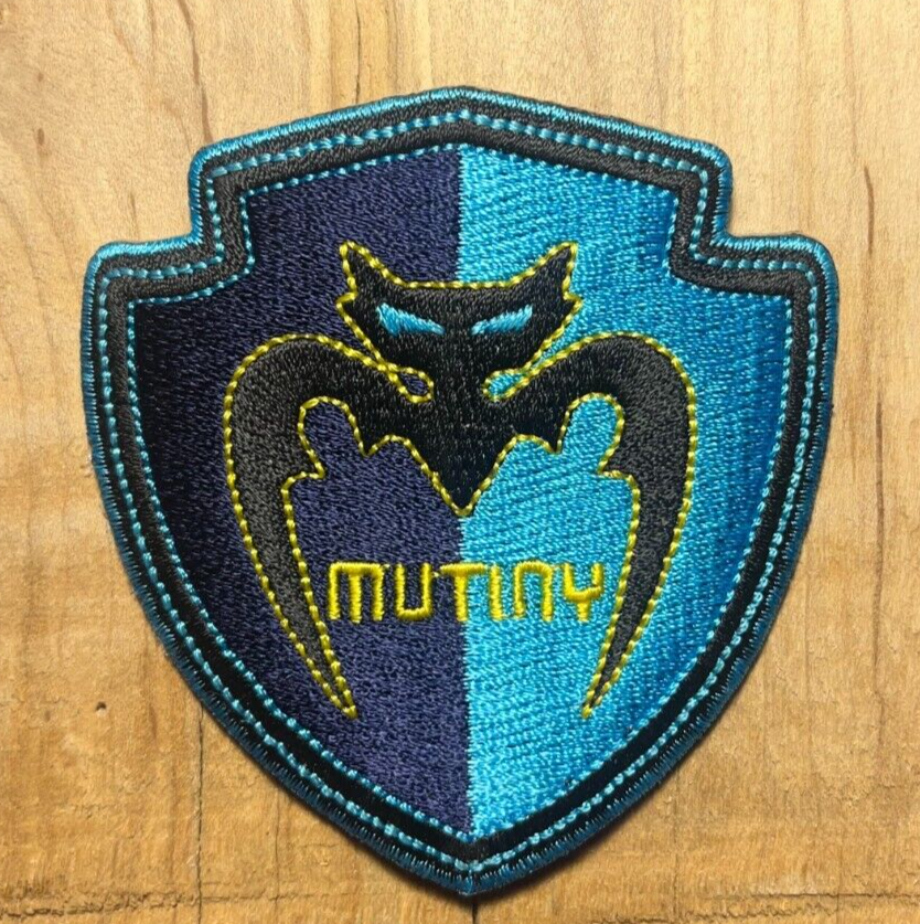 Mutiny patch mutiny patch tampa bay mls mutiny patch soccer iron or sew on 2 pc