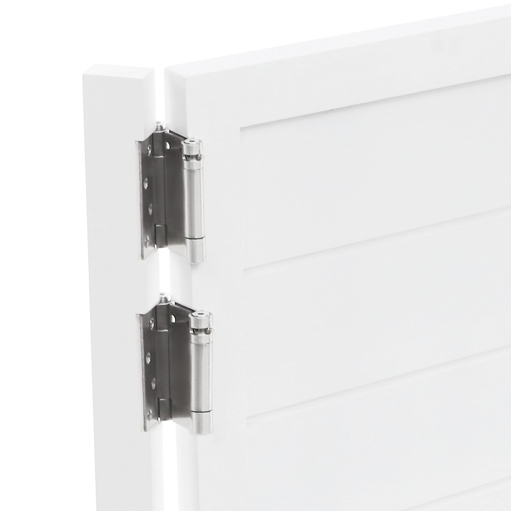 Partition Single-Door Leaf for Doorways w/ Doorpost & Hinge Multi-functional Use