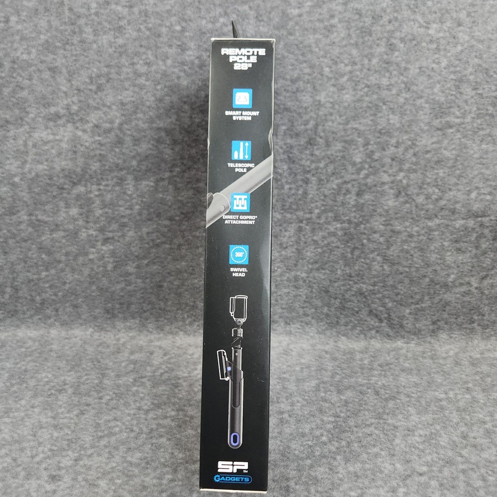 Remote Pole 28" For Go Pro Smart Mount 360 Swivel Head