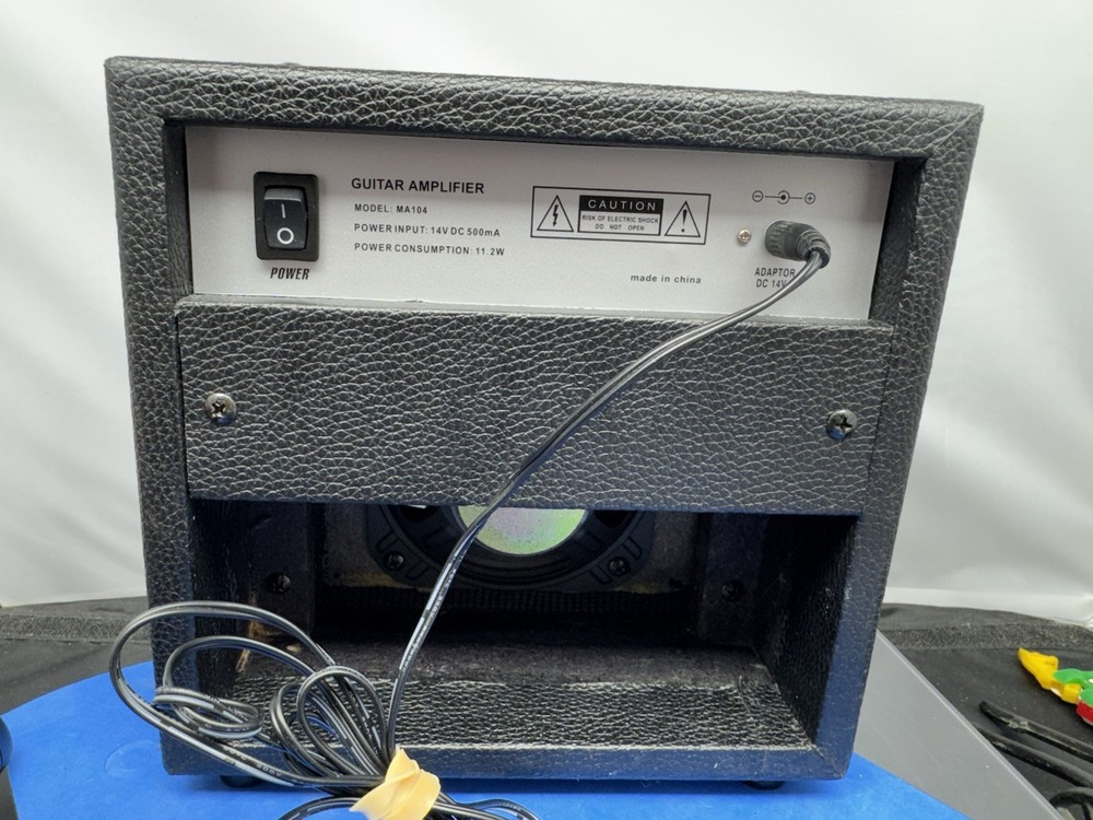 First Act MA104 Practice Guitar Amplifier With Power Adapter