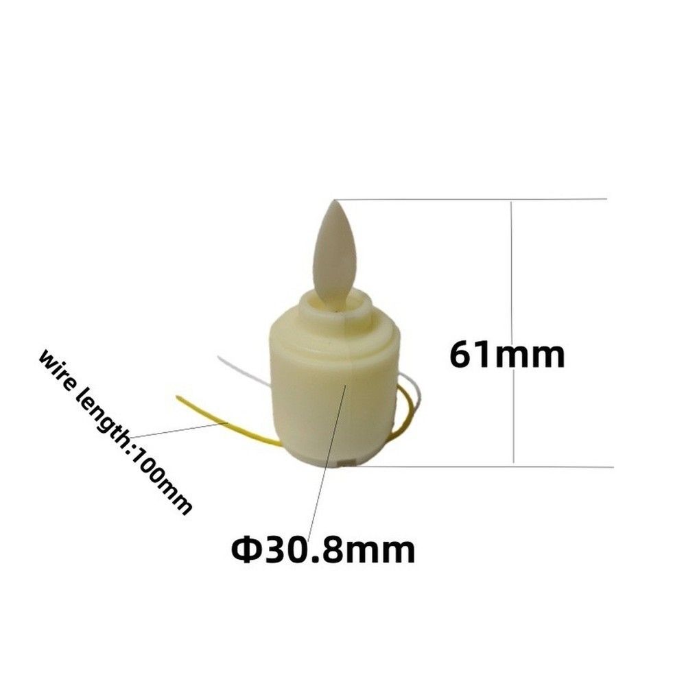 3pcs Flickering Flame Candle PCB Board for DIY Projects Compatible 3.2V 3.7V 5V