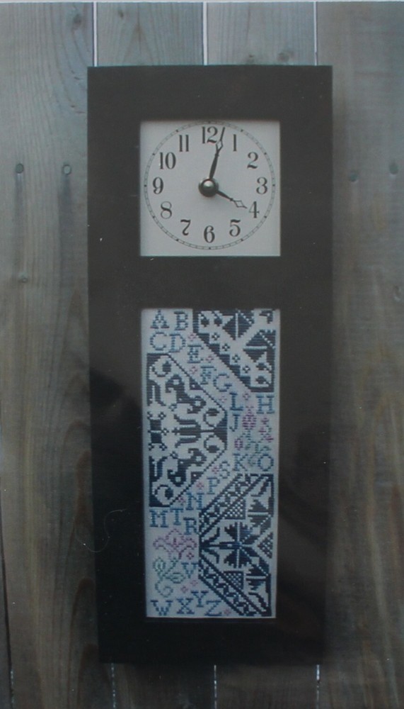 A Quaker Clock - Samplers and Such