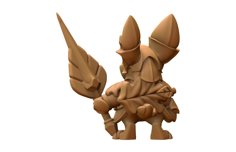 Capsule Chibi - Bunny Knight (No Helmet)