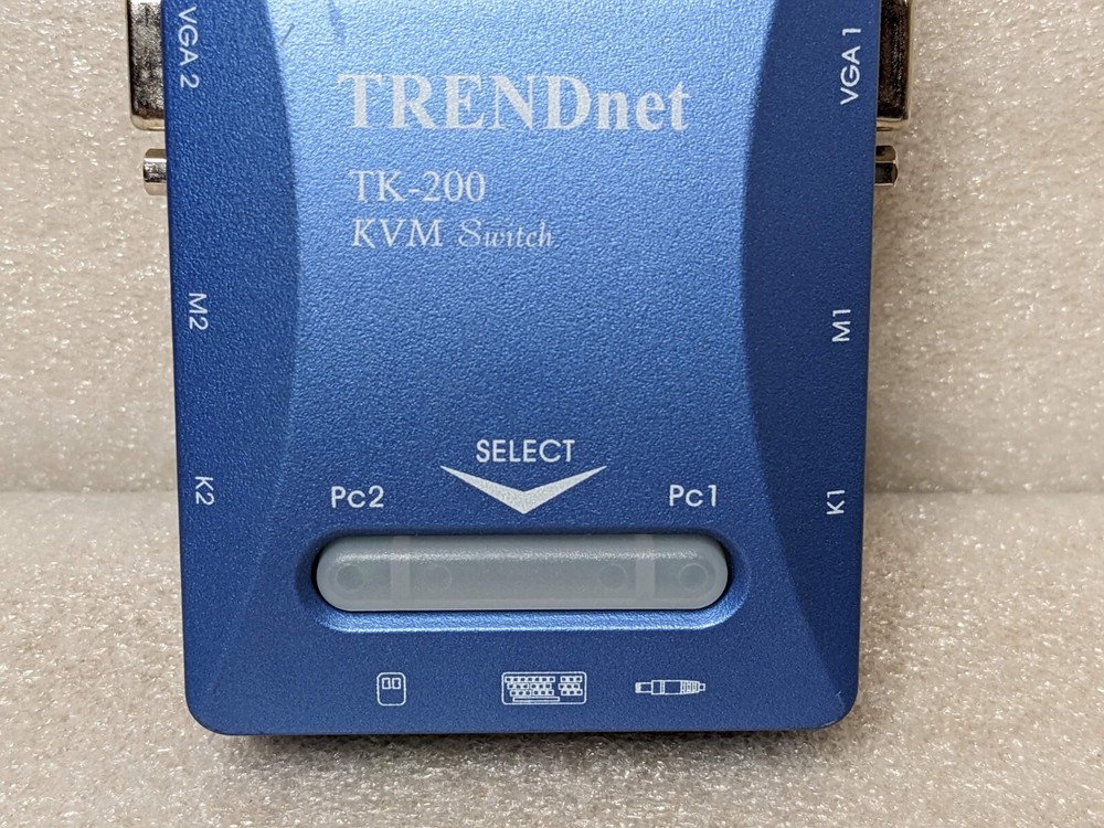 TRENDnet TK (TK200K) 2-Ports External KVM / audio switch PS/2 (T2)