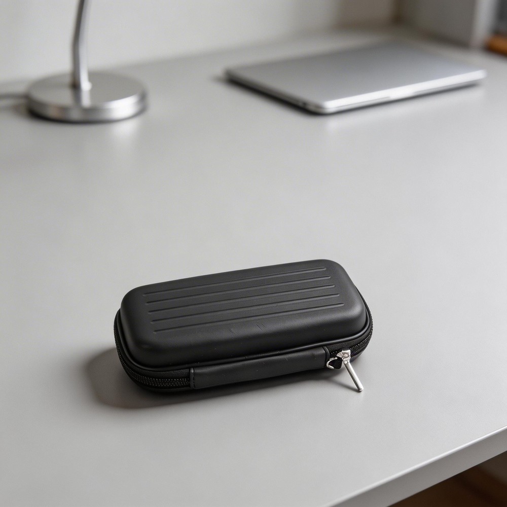 EVA Storage Case Portable Hardshell Case Elastic Straps For Accessories