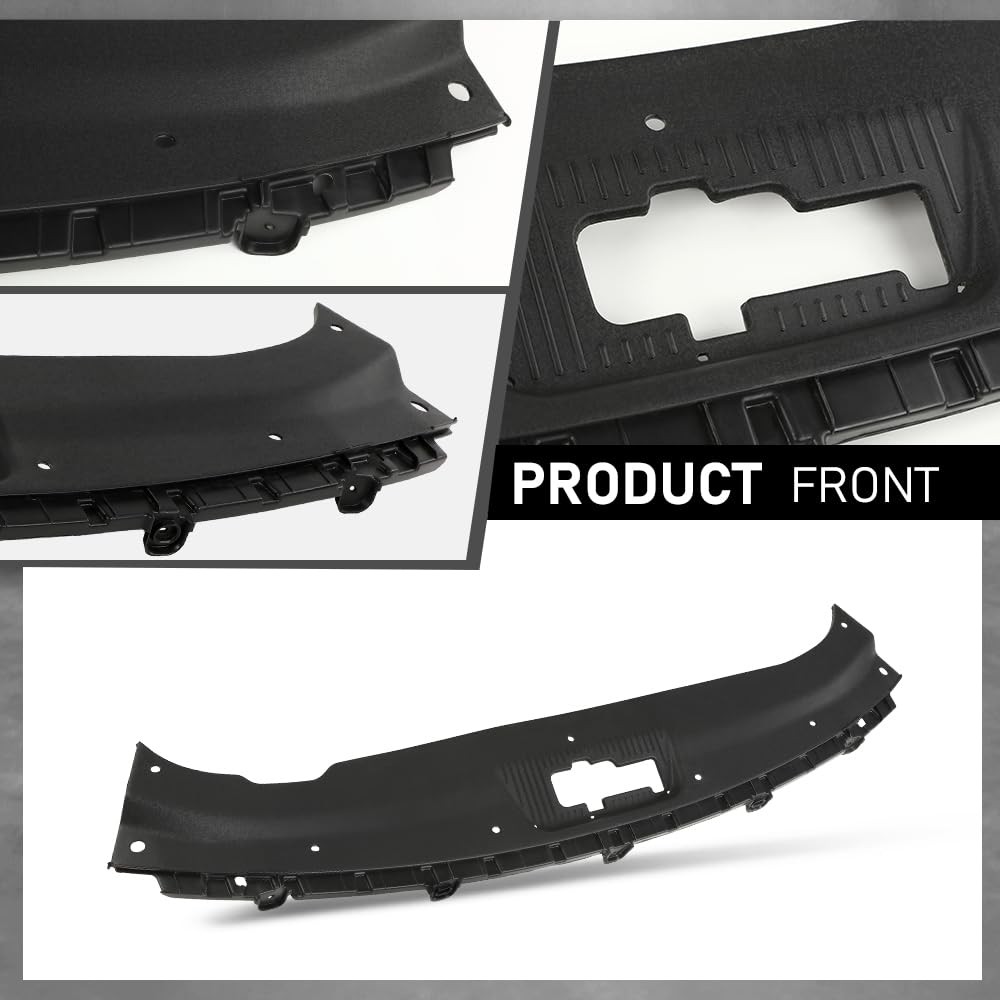 Front Upper Grille Radiator Assembly for Sonata 2015-2017 Black