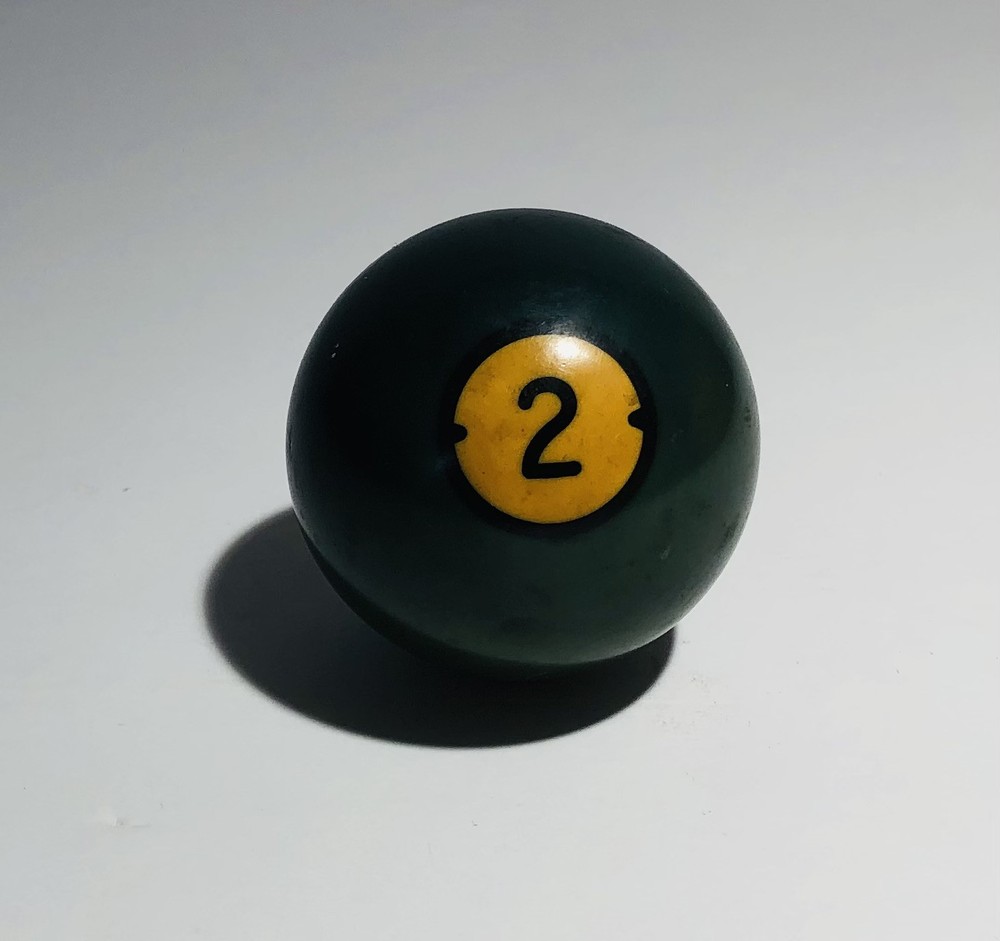 VTG Brunswick Centennial Bakelite #2 Pool Billiard Ball Replacement 2 1/4”