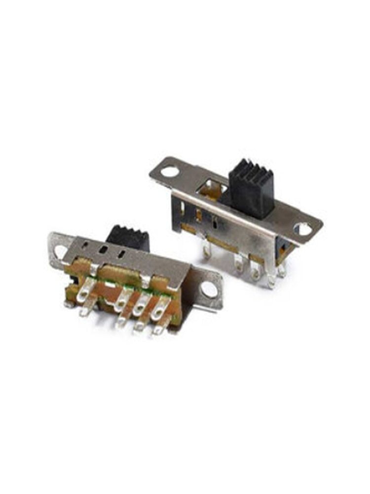 10PCS SS23E04 Double Toggle Switch 2P3T DP3T Handle 5mm small slide switch