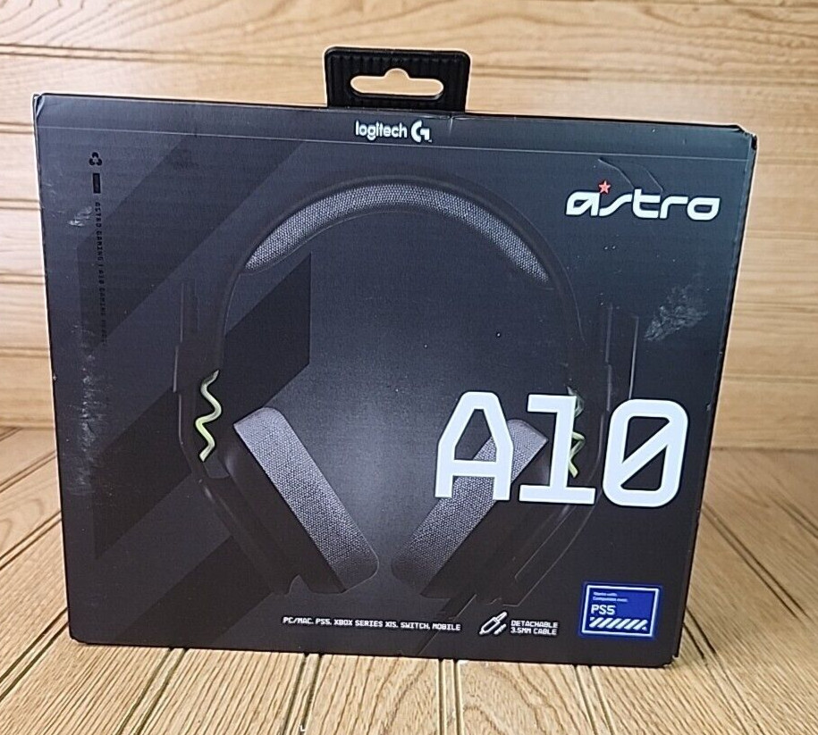 Logitech Astro A10 Ear-Cup Headsets - Black (939-002055)