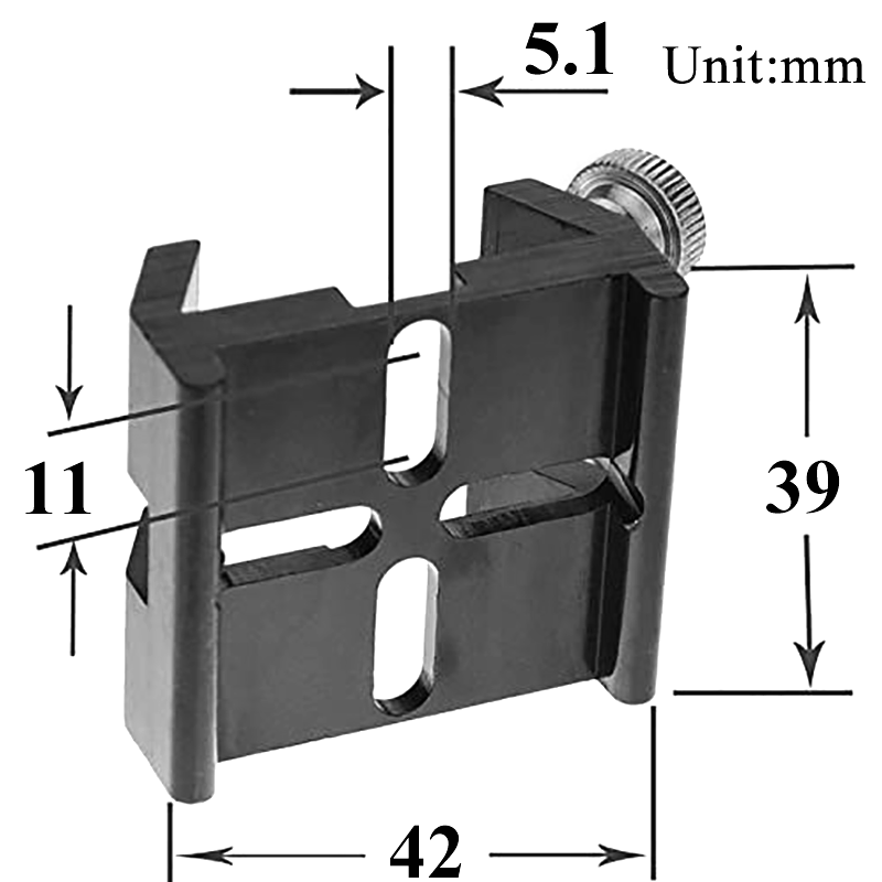 Gosky Universal Dovetail Base for Finder Scope - Anodizing Aluminium Process