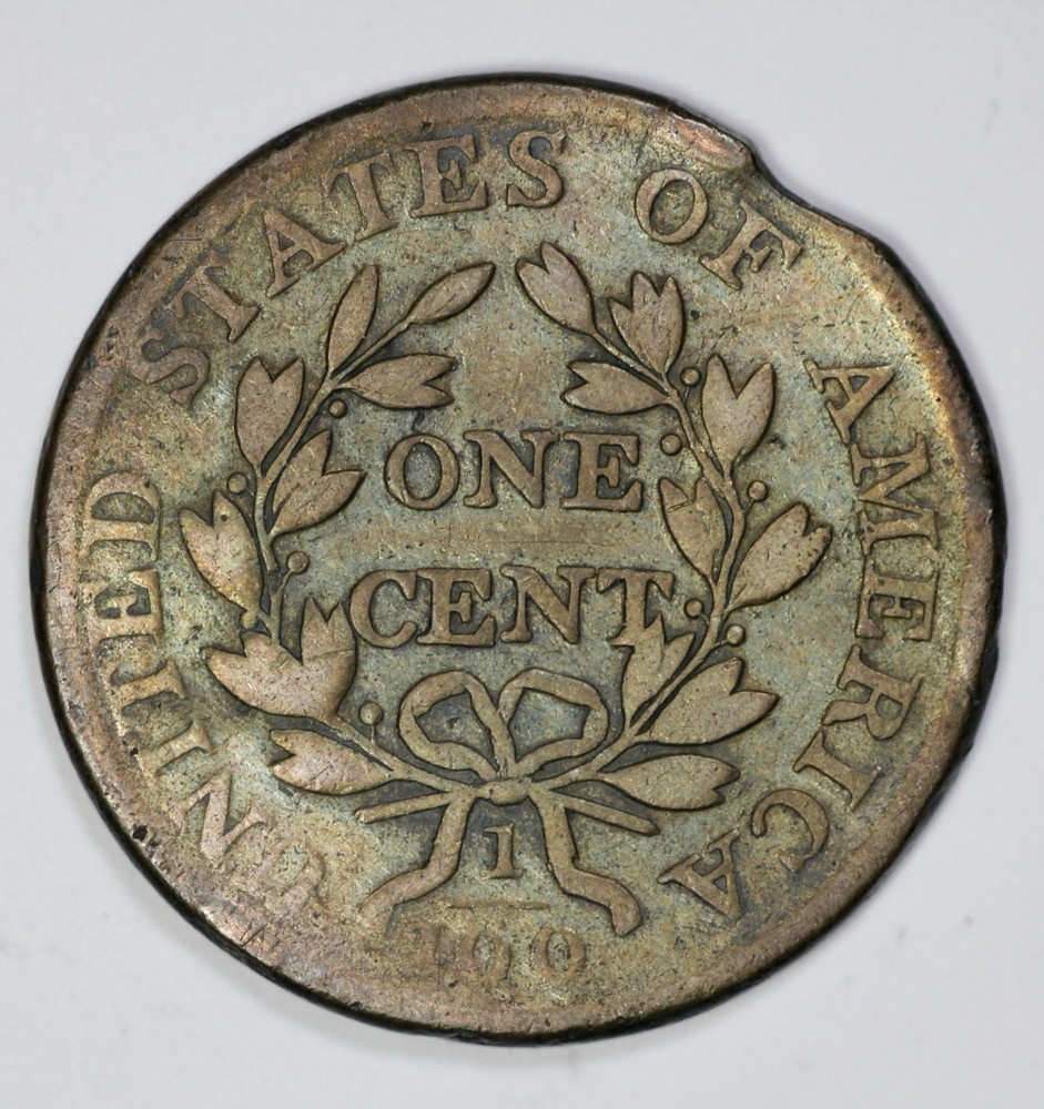 1803 Draped Bust 1c Large Cent Small Date, Large Fraction