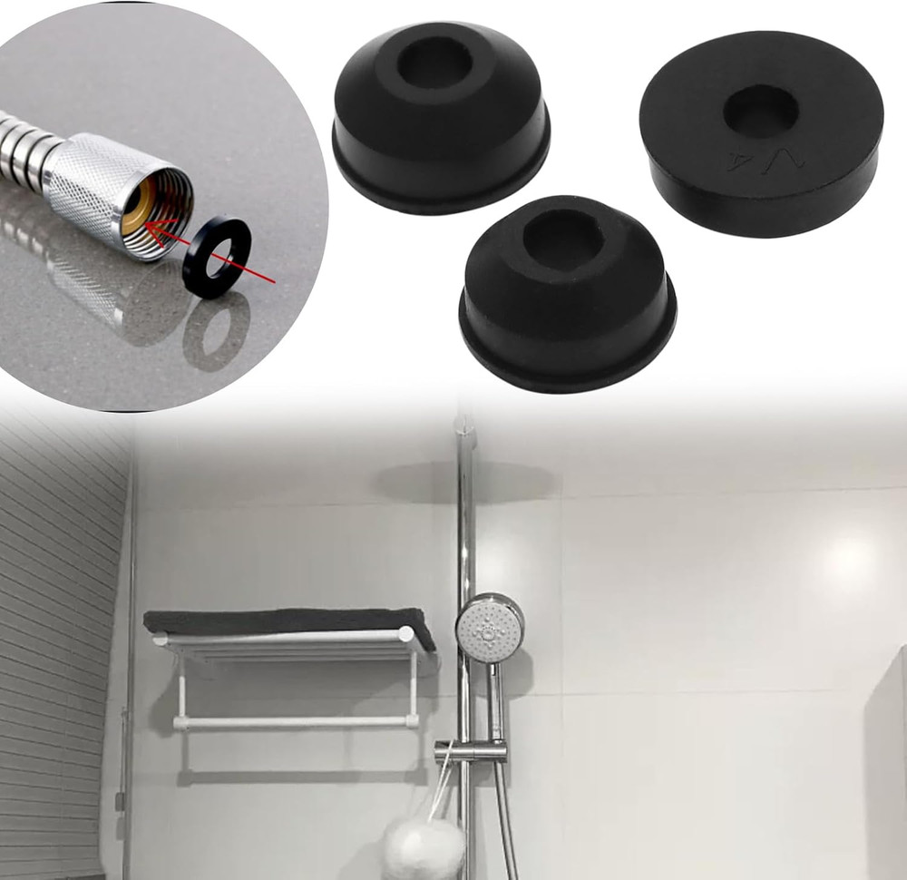 116PCS Faucet Washers Kit with Multi-Size Flat Washers Angled Washers Brass Scre