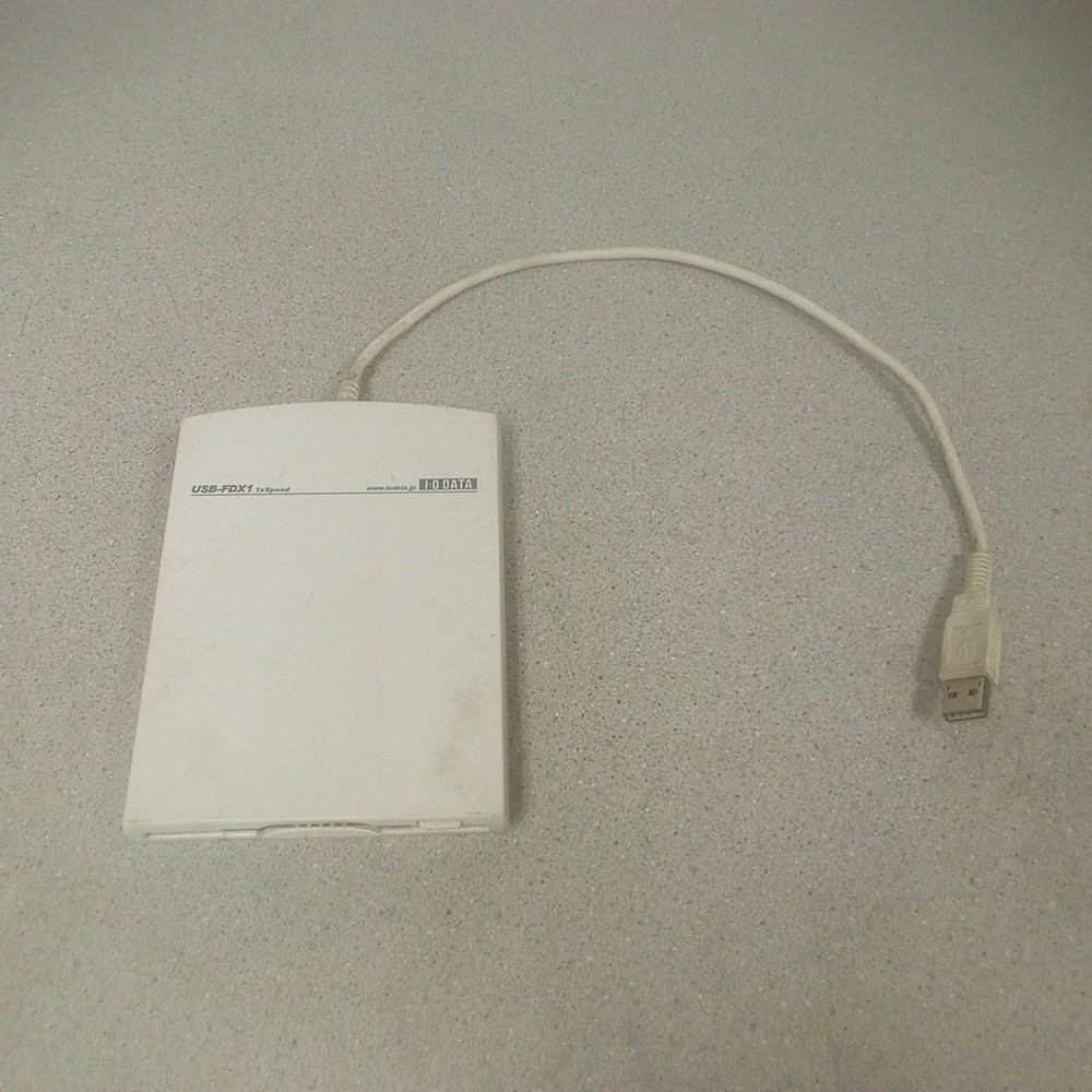I-O DATA, USB Floppy Disk Drive, USB-FDX1A External 3.5in Disk Drive