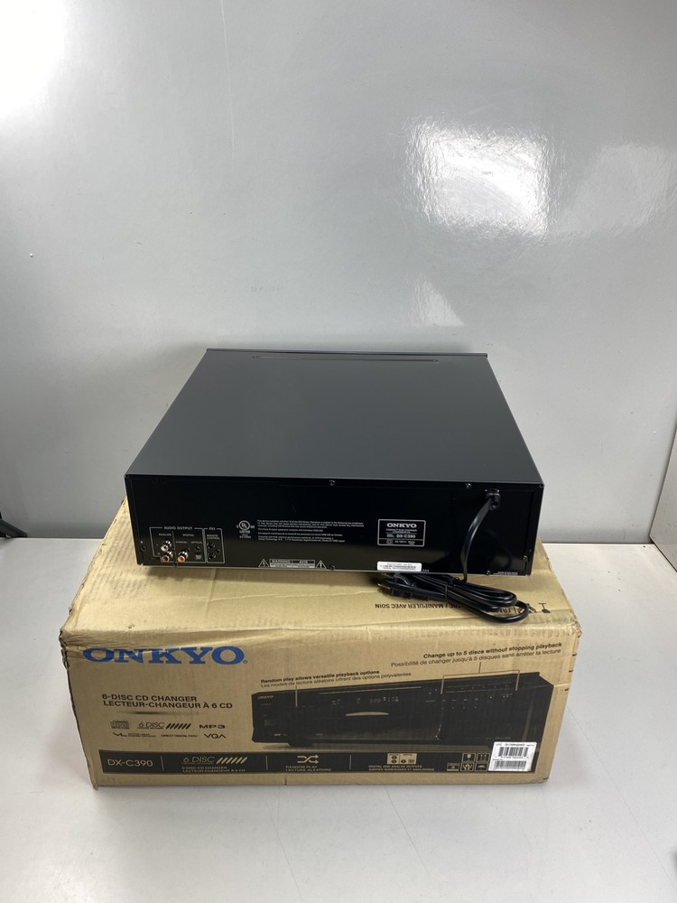 Onkyo DX-C390 6 Disc CD Player - Black