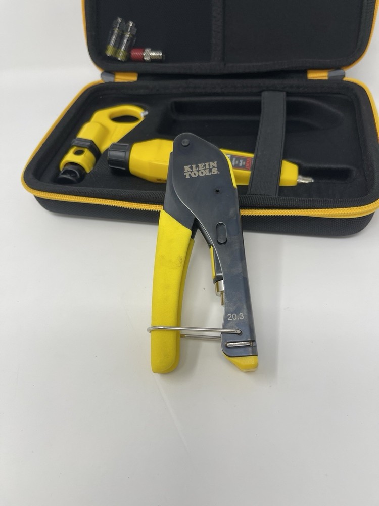 KLEIN TOOLS VDV512-101 Coax Explorer 2 Tester Kit USED WORK