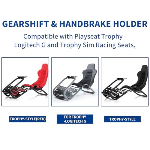Gearshift & Handbrake Holder – Compatible with Playseat Trophy - Logitech G