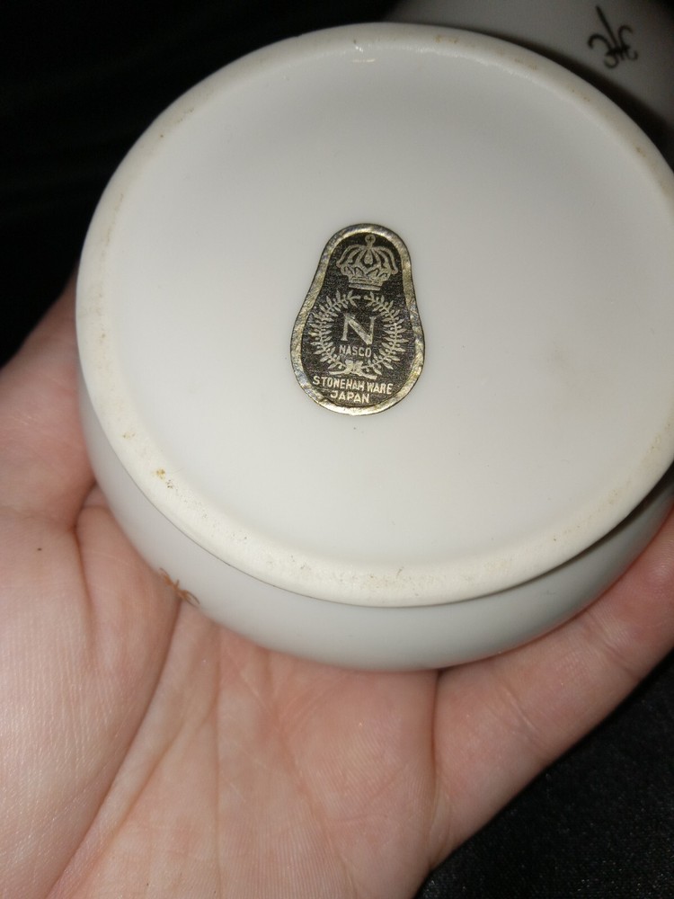 Vintage Nasco Stoneware Perfume Bottles
